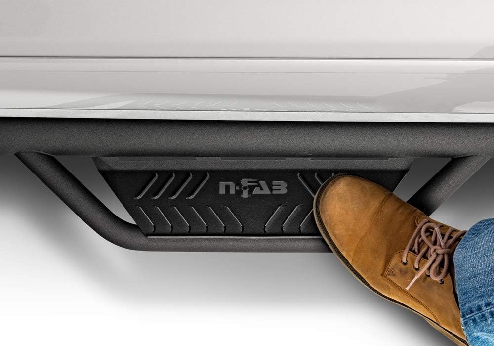 Textured Black Cab Length Podium Steps Q94325
