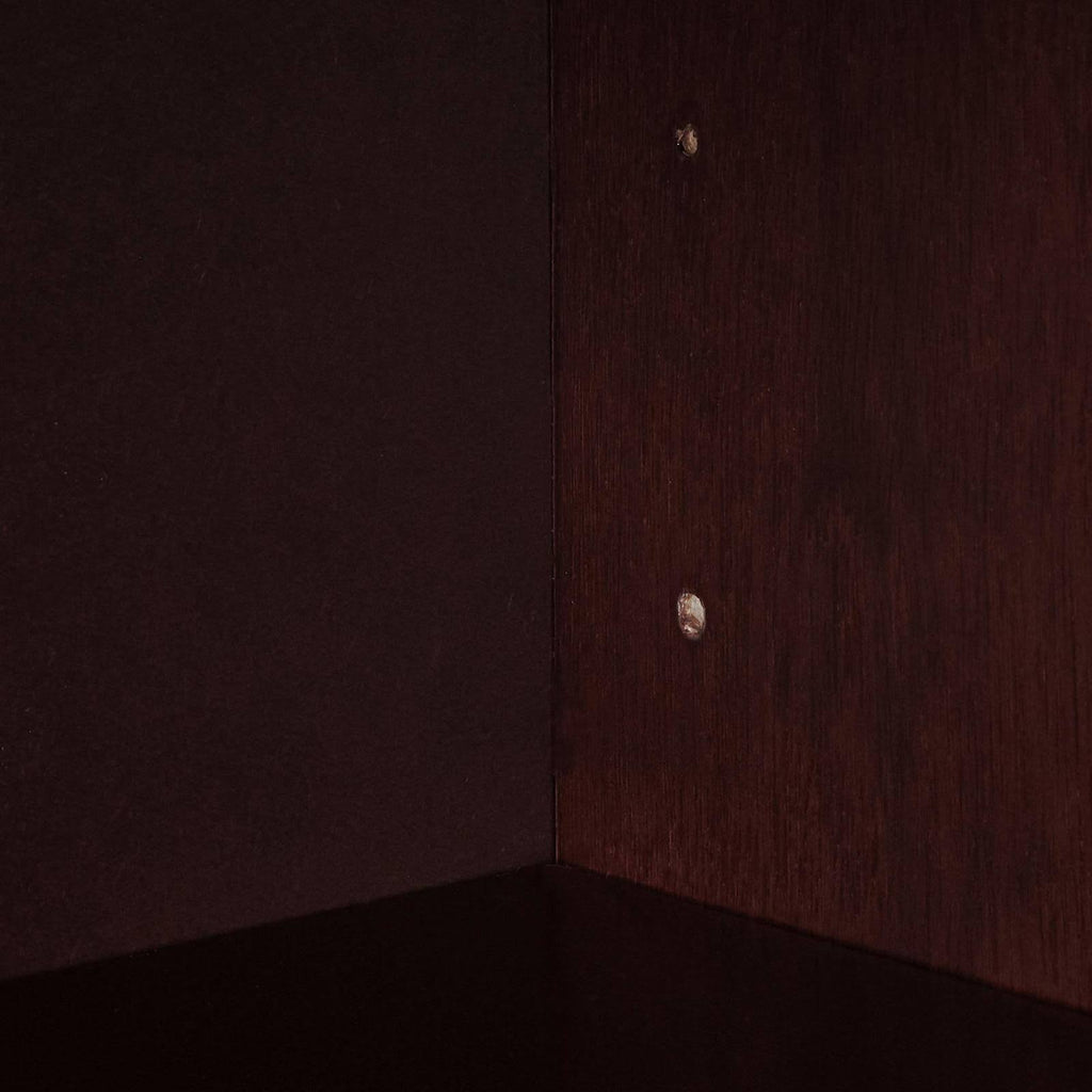 Mahogany Panel End Hardwood Veneer Bookcase B4436