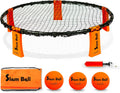 Spike Ball Game with Playing Net, 3 Balls, Carrying Bag and Rules E59086