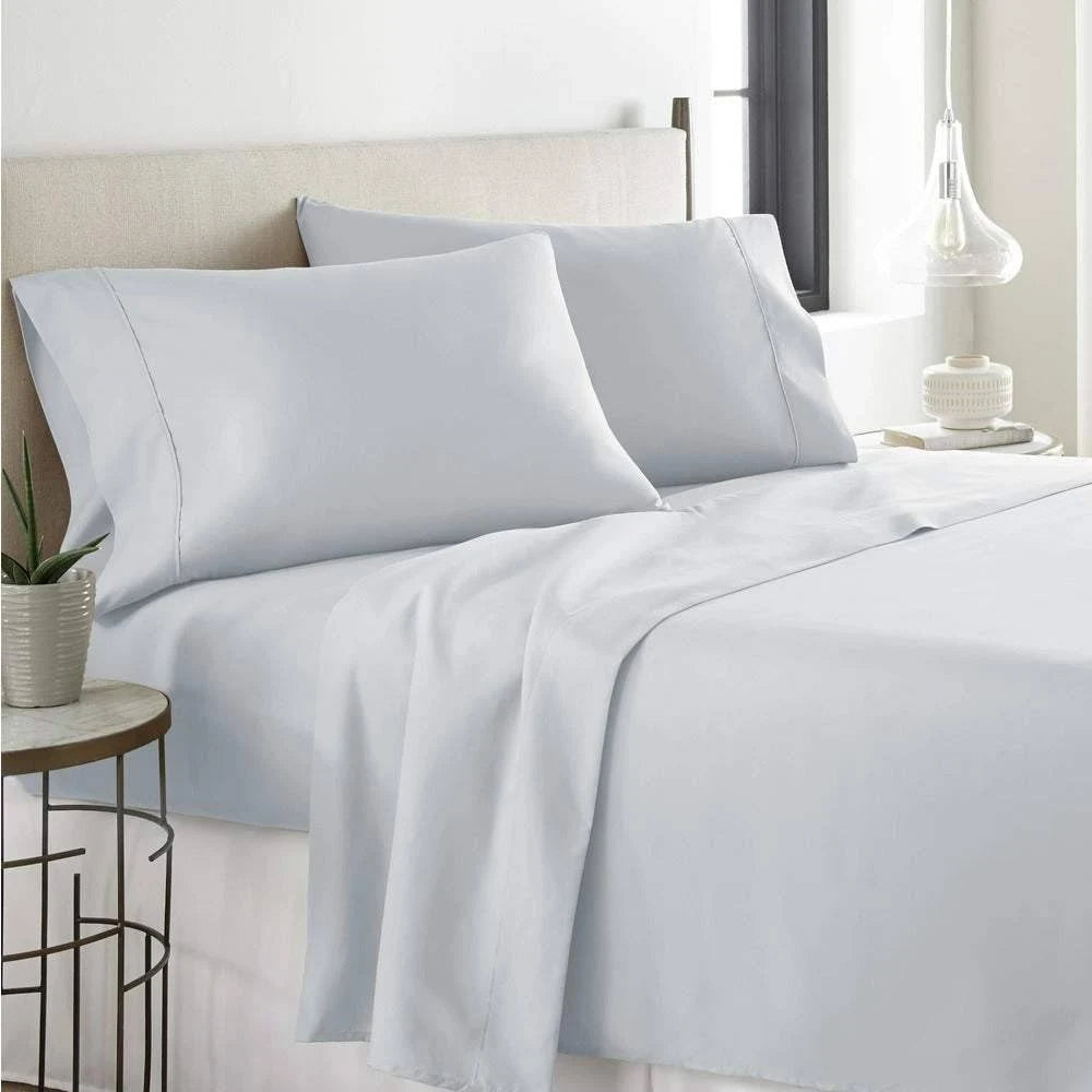 6-Piece Set Deep Pocket Bed Sheets - Lime California King O75123