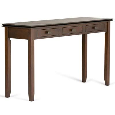 Russet Brown Console Table X522469