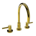 Polished Brass Widespread Lavatory Faucet Y4112