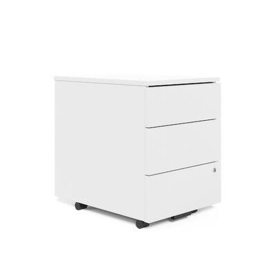 White 3-Drawer Vertical Filing Cabinet T50917