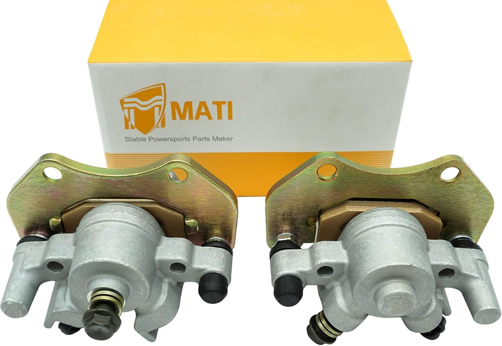 Front Left Right Brake Calipers & Pads Pack of 2 O7846