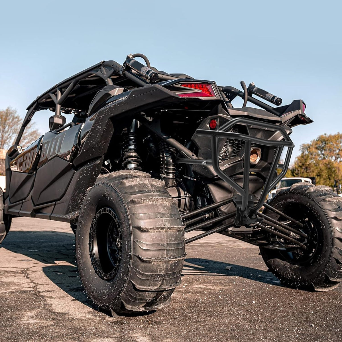 Heavy-duty Steel Tube UTV Rear Bumper Bar H9297