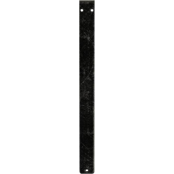 Wrought Iron Bracket Antiqued Silver Q1138
