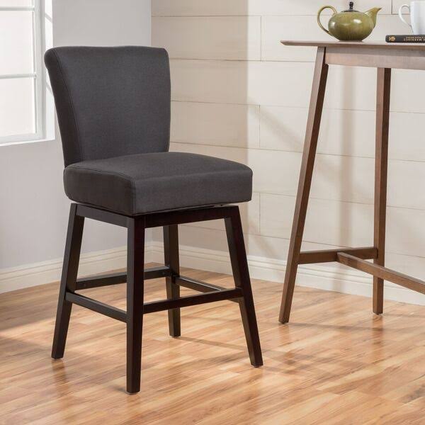 Charcoal Swivel Barstool Y9375