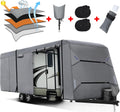 Heavy Duty 5 Layers RV Cover for 26'1 - 28' Motorhome with Gutter Spout Covers N9010