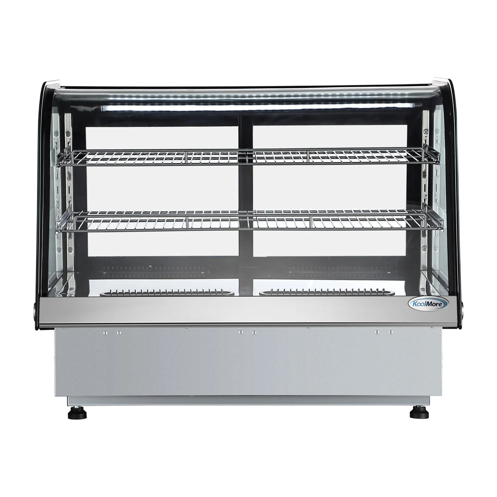 Drop-In Countertop Display Refrigerator in Black A7554