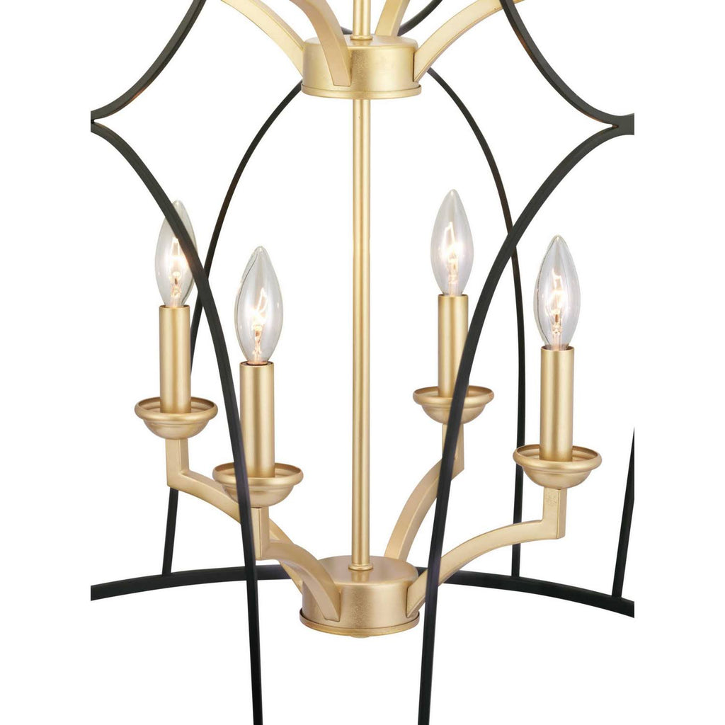 Eight Light Foyer Black R391350