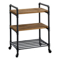 Checked Oak Multi-Purpose Cart V658473