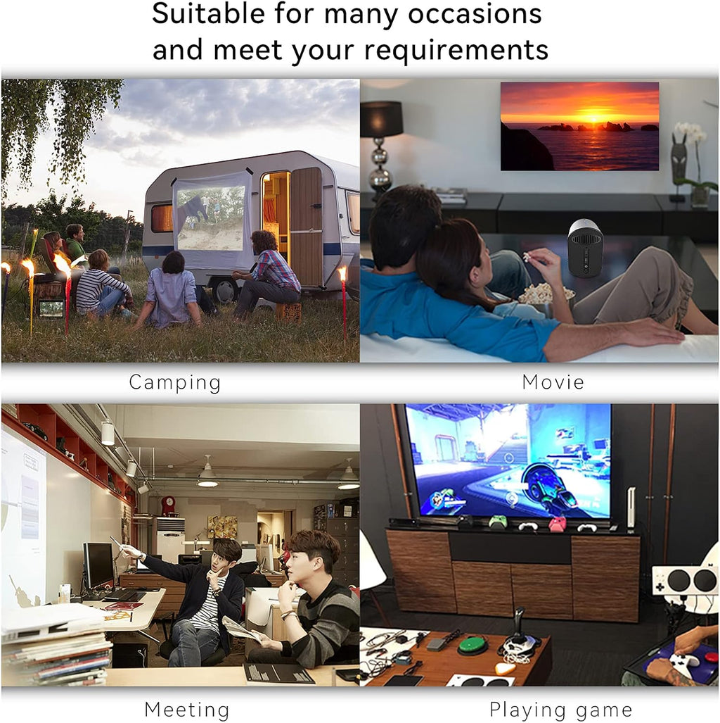 1080P Supported WiFi Mini Projector B513716