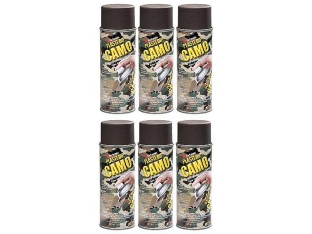 Camo Brown Rubber Spray 6 Pack M930