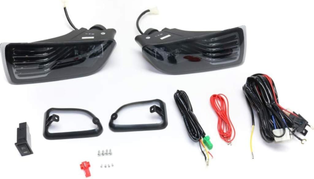 Smoke Lens Halogen Fog Light Assembly for Scion TC 2005-2010 Pair M724795