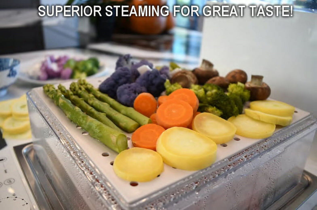 2-Tier Electric Food Steamer G411525