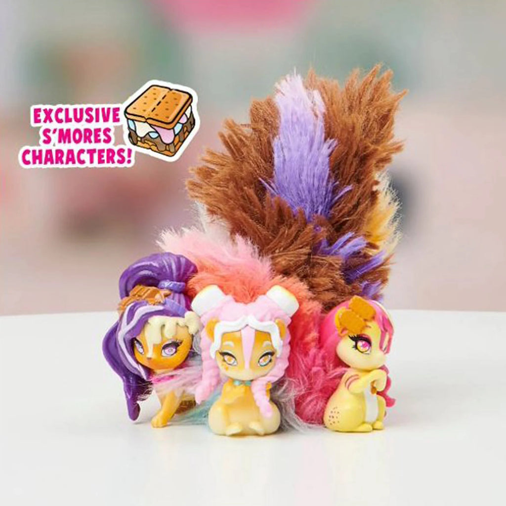 S'mores 3-Pack Collectible Animals with Scented Plush Tails Q818181