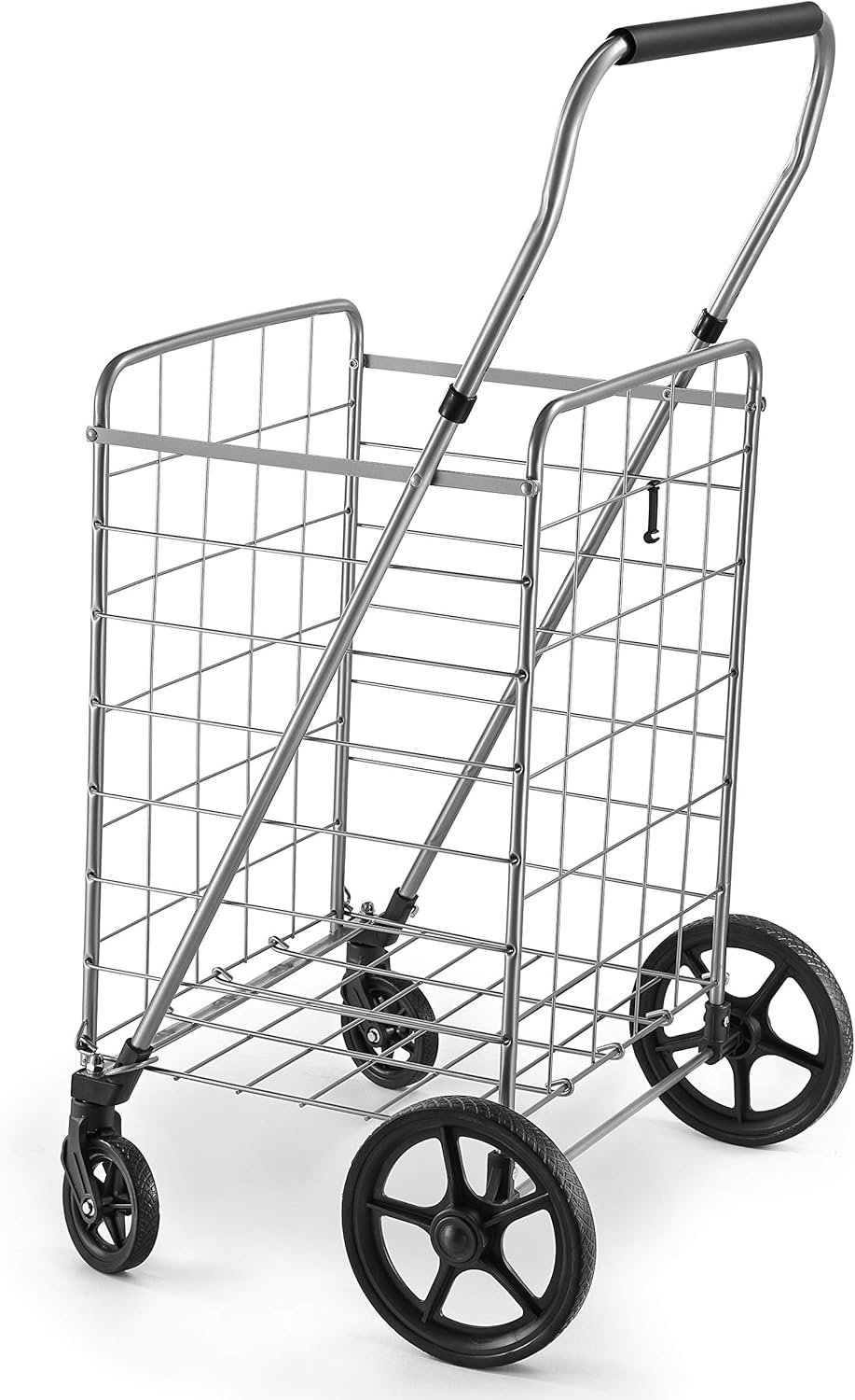Foldable Utility Cart with Swivel Wheels E46813