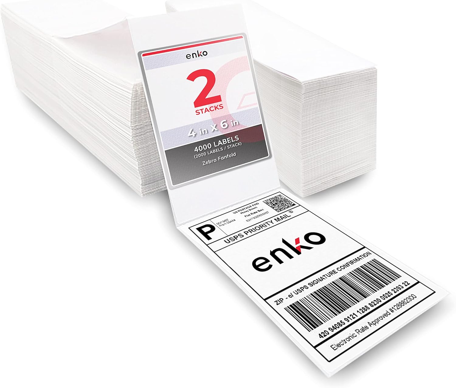 8 Rolls 3600 Labels 4 x 6 Direct Thermal Address Shipping Labels Y12331