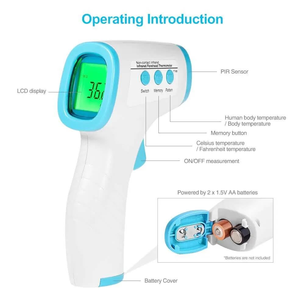 Infrared Forehead Thermometer R491