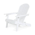 White Acacia Wood Adirondack Chair O62486