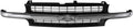 Chrome Black Grille Grill Compatible With Chevrolet Silverado 1500 Pickup Truck E131376
