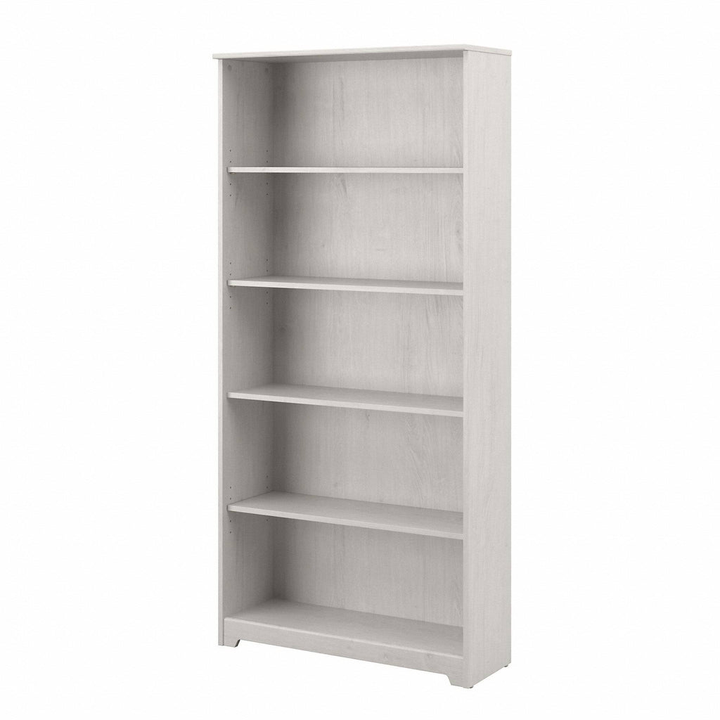 5 Shelf Bookcase in Modern Walnut I4665