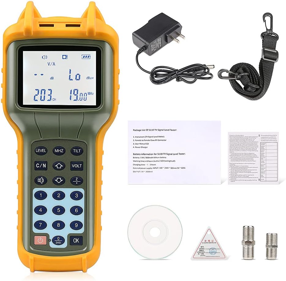 CATV Signal Level Meter 47-870MHz P7500