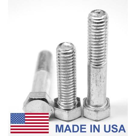 1/4 inch-28 x 4 1/2 inch Fine Thread Grade 5 Hex Cap Screw, Zinc Plated, Pk 450 L4791