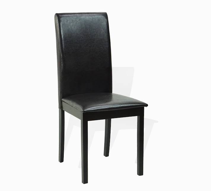 Classic Square Table and 2 Chairs Solid Wooden Espresso Brown M440726