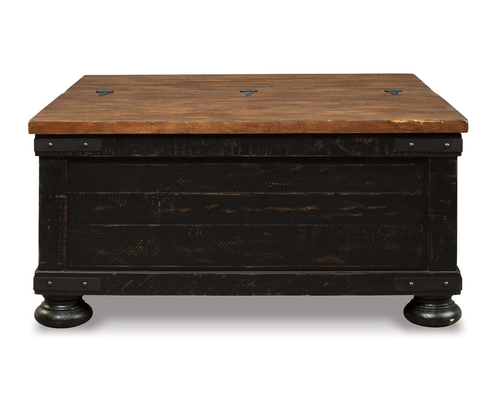Black/Brown Lift Top Coffee Table S4761