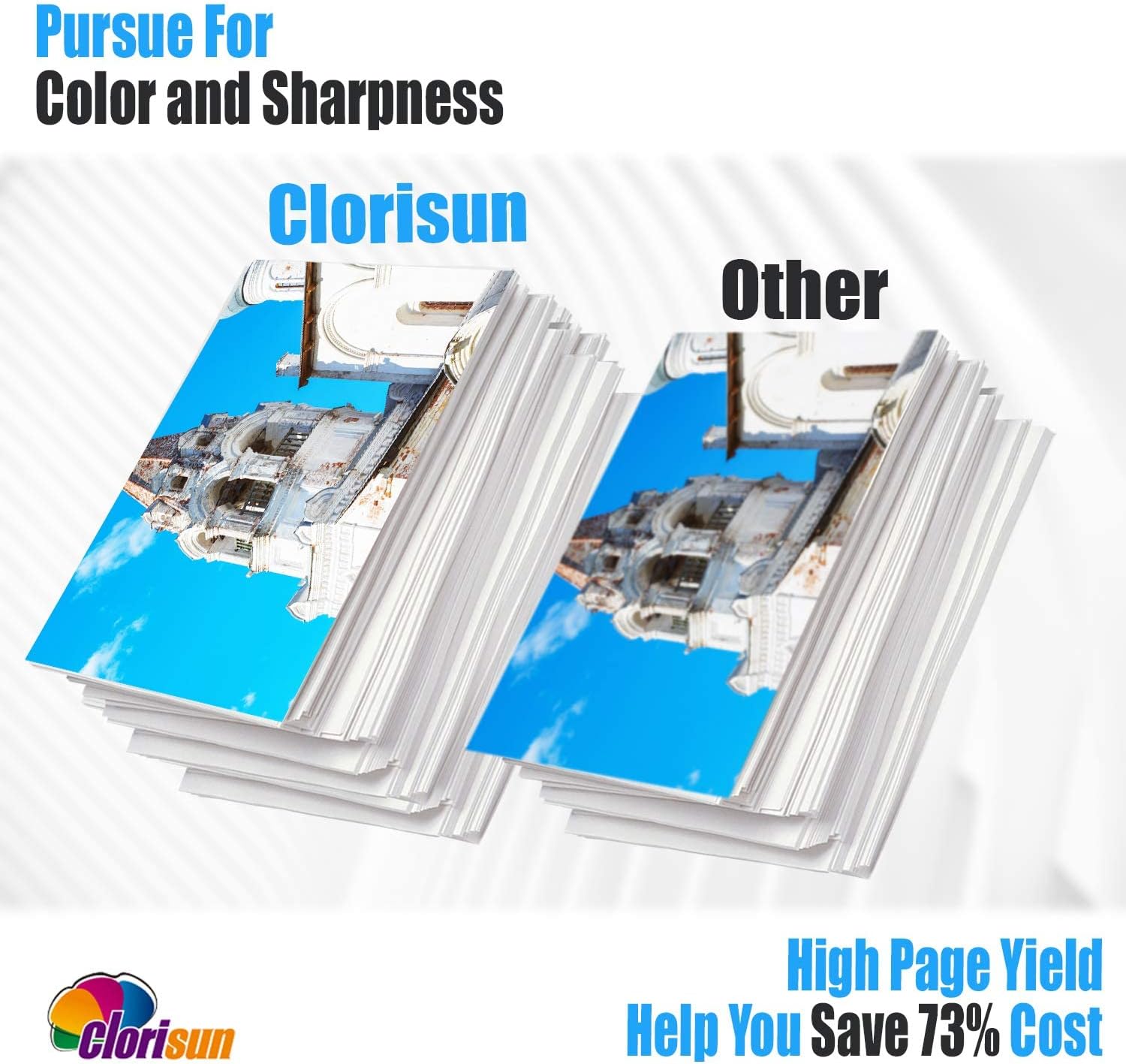 Compatible Ink Cartridge 10-Pack Black Cyan Magenta Yellow Y9017