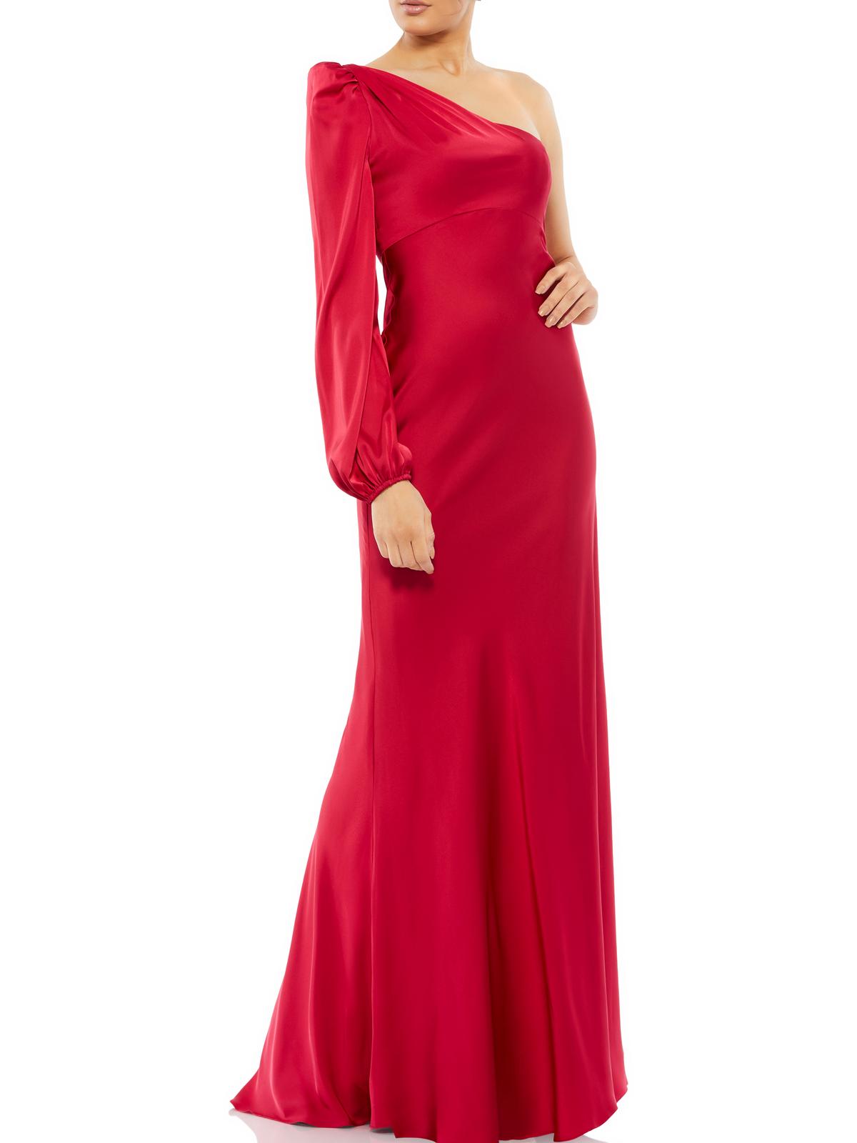 One Shoulder Long Evening Dress I950742