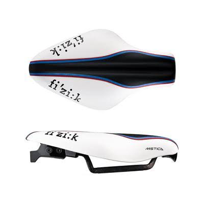 Carbon Saddle Black White P35606