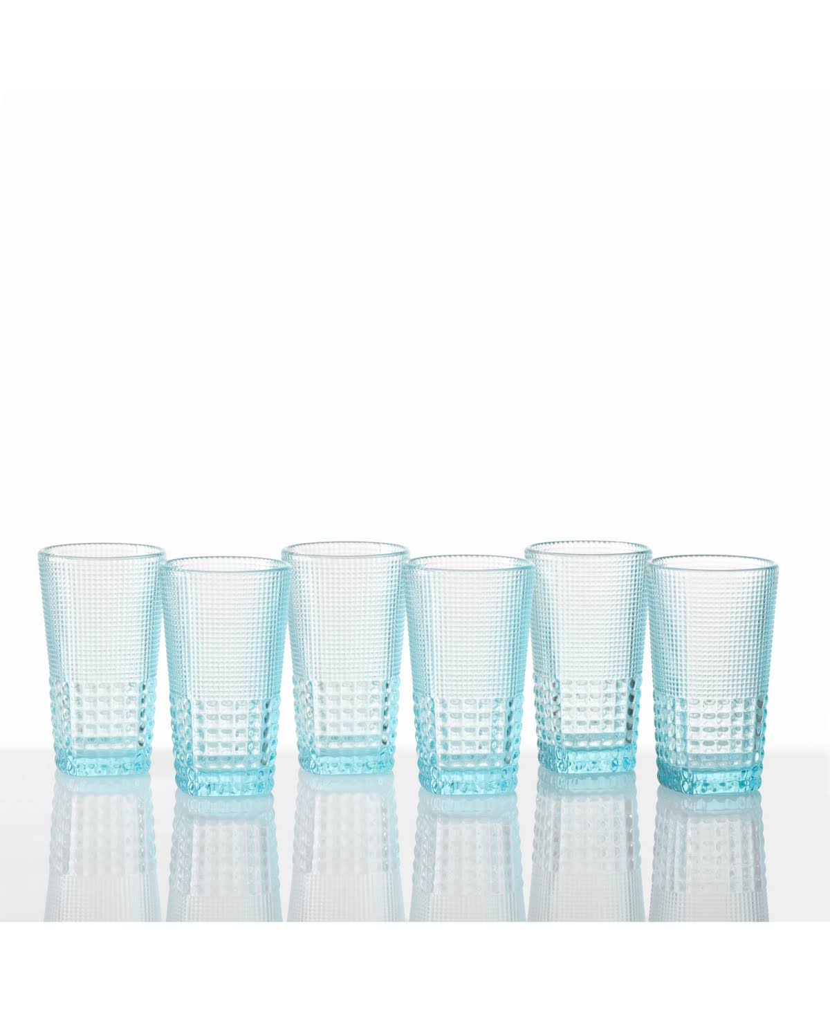 Blue Ice Beverage Glass, Set of 6 L823