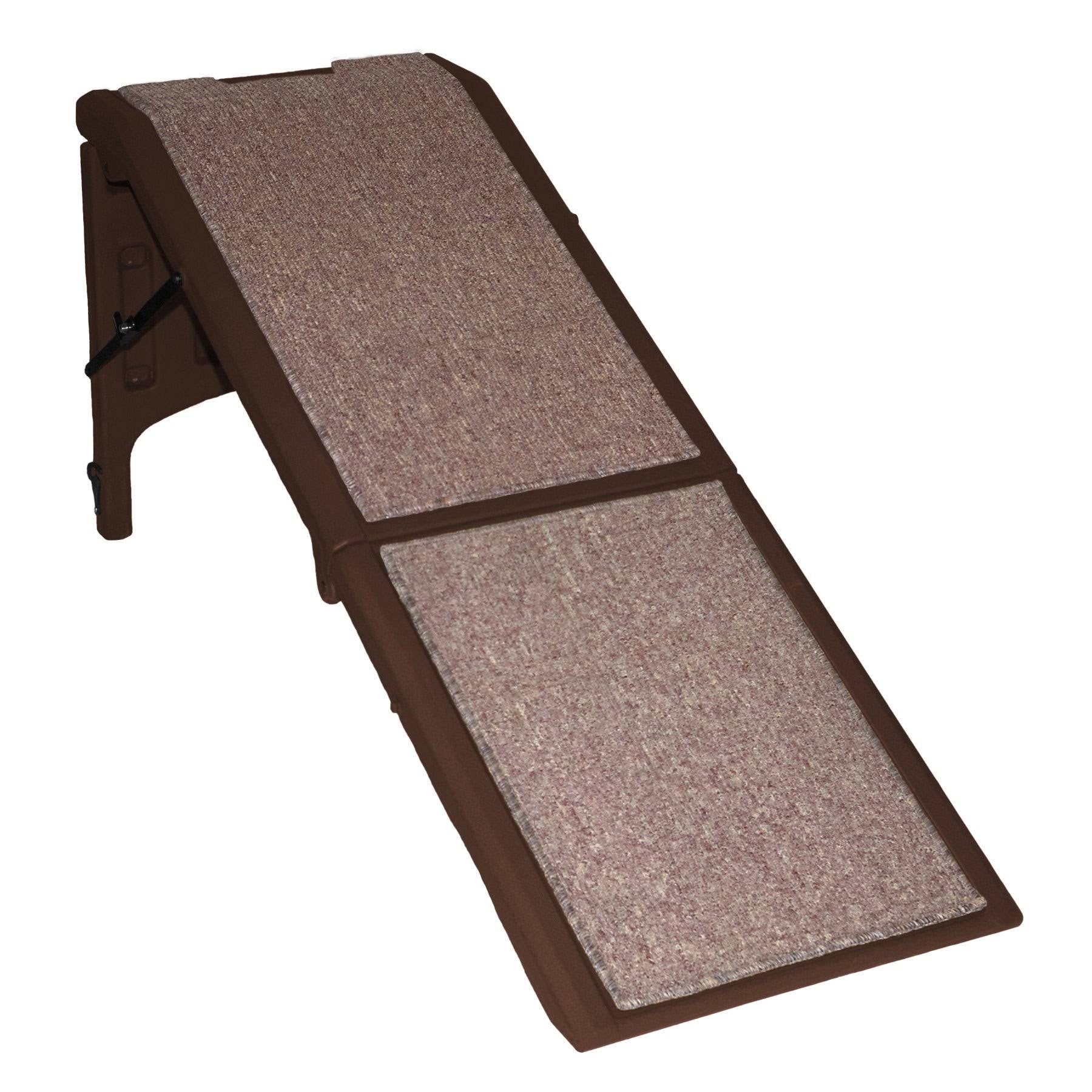 Free-Standing Extra Wide Carpeted Pet Ramp N853252