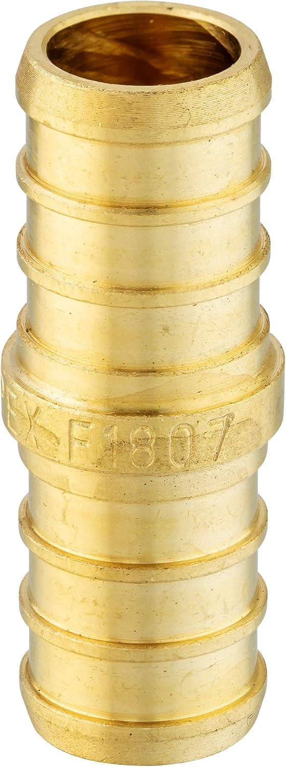 3/4" Pex Fittings Tee Elbow and Coupling, 8 Pieces Each, Lead Free T951789