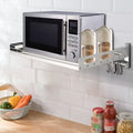 Stainless Steel Wall-Mounted Microwave Oven Rack M154