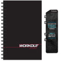 Workout Fitness Journal Nutrition Planner with Laminated Protective Cover C15765