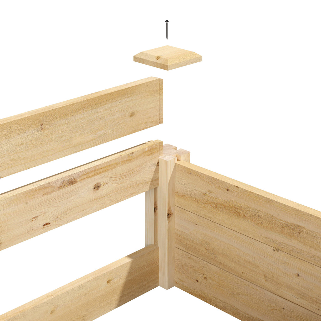 Cedar Raised Garden Bed Y99539