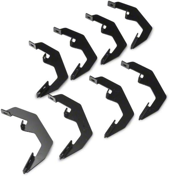 Textured Black Side Step Bars I9841