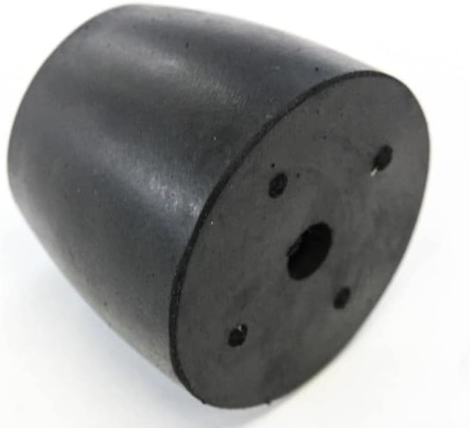 4 Cargo Trailer Truck Replacement Ramp Door Rubber Bumpers Stop Cone 2" Tall Set Pack of 2 K7246
