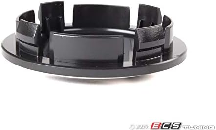 Black Anthracite Metallic Wheel Center Hub Cap Pack of 2 O2018