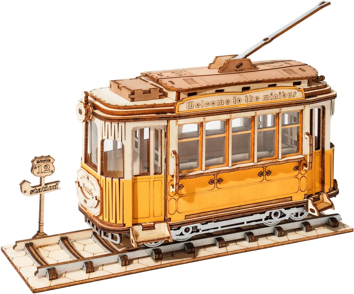 3D Wooden Puzzle Model Kit, Carriage, Pack of 2 V5116