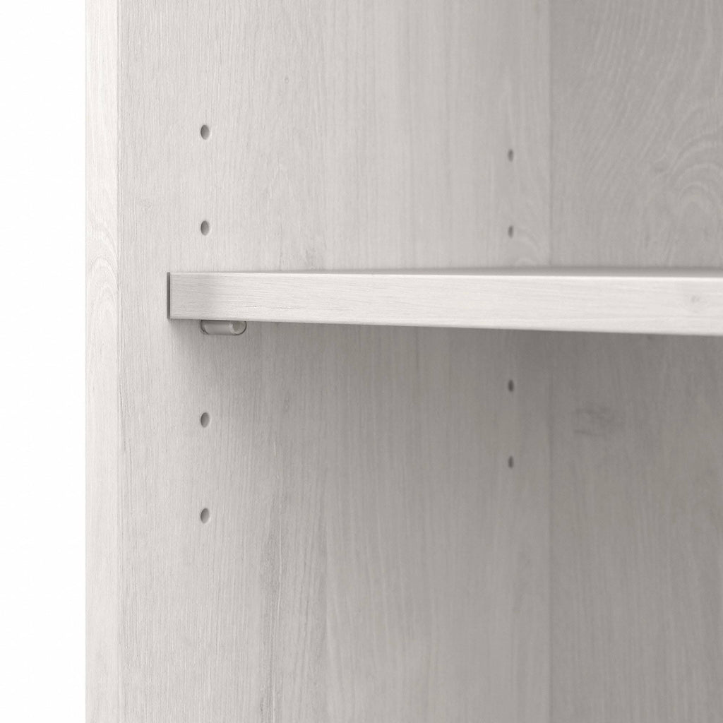 5 Shelf Bookcase in Modern Walnut I4665
