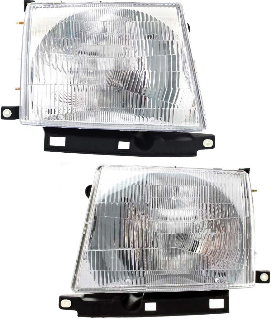Headlight Assembly Pair for Toyota Tacoma 2WD 1997-2000 4WD 1998-2000 U197311