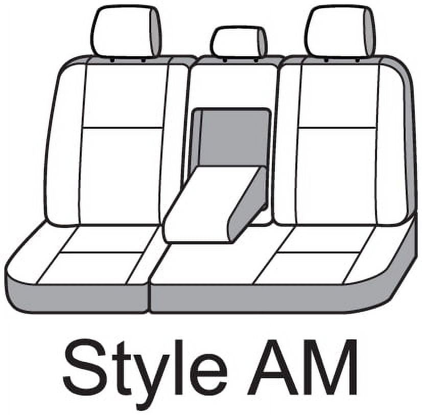 Polycotton Custom Second Row Seat Covers W13527