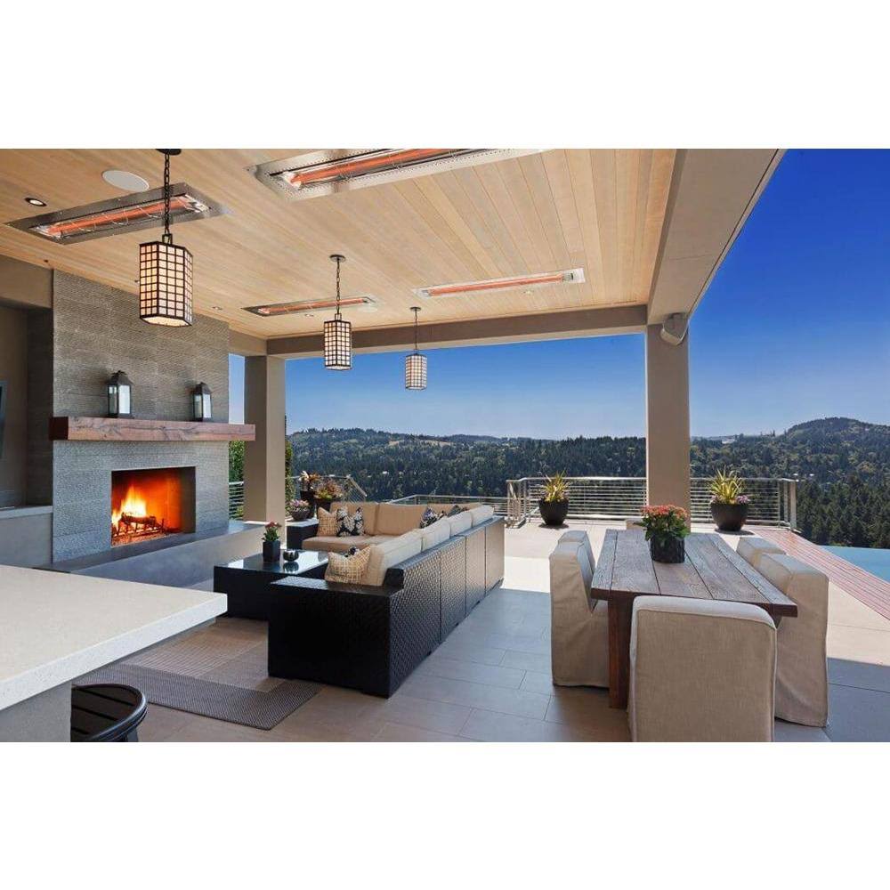 Beige 2000W Electric Infrared Patio Heater T16812