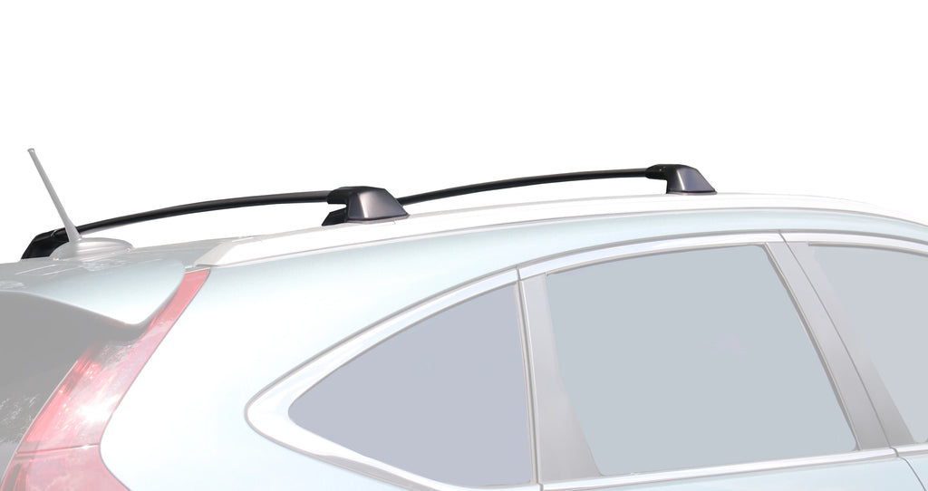 Black Aluminum Roof Rack Cross Bars Set of 2pcs F693722