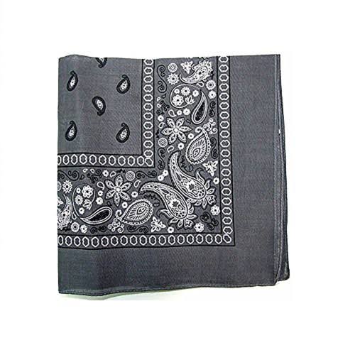 120 Paisley Polyester Double Sided Bandanas Q990450