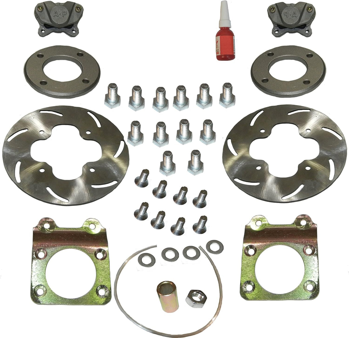 Front Left Right Disc Brake Conversion Kit for Honda TRX450 Foreman 98-04 A577